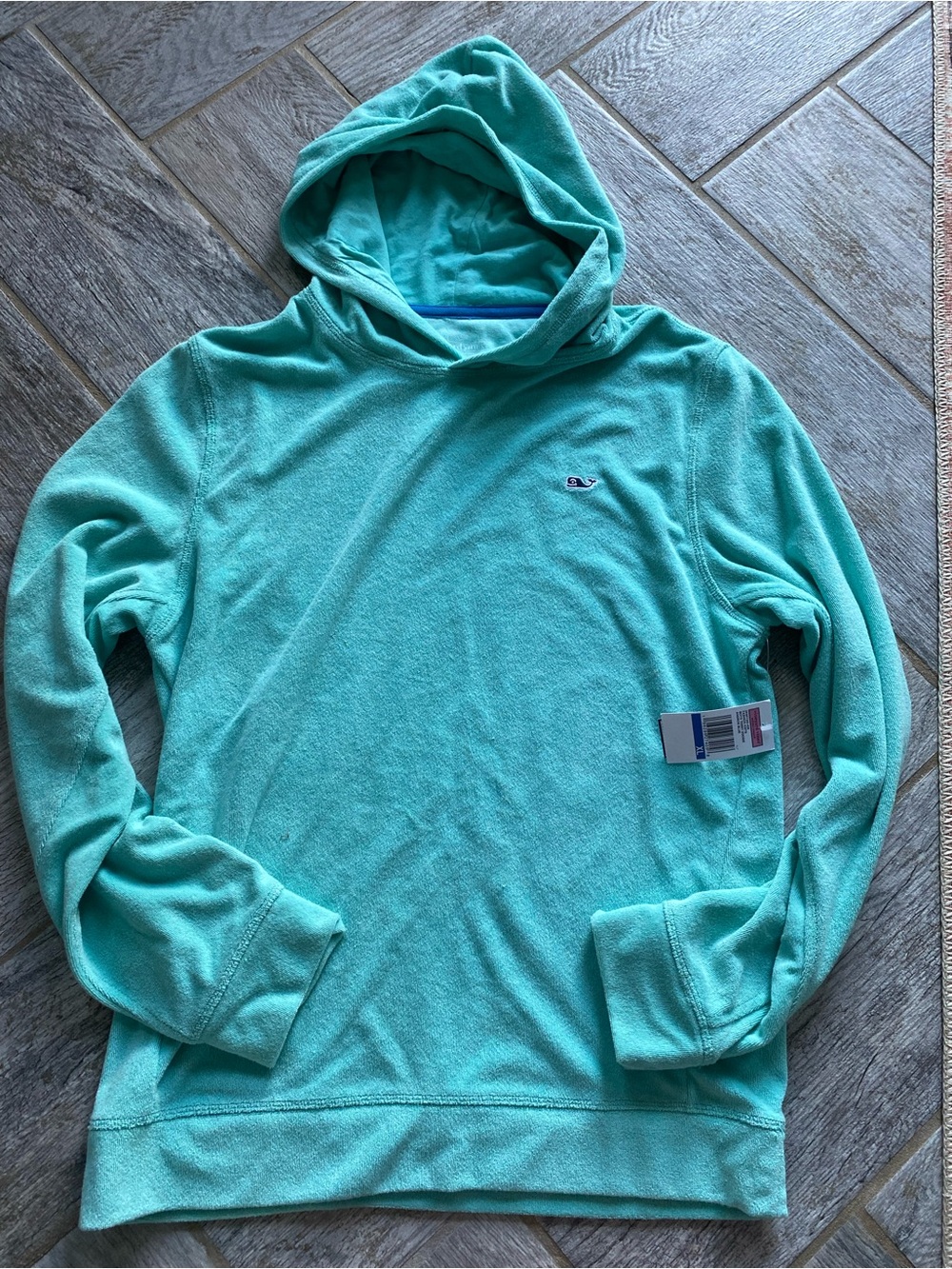 Vineyard Vines beach Hooded Pullover kids XL women’s Small NWT
